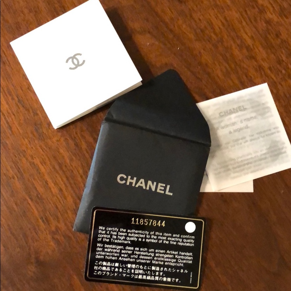 Black Leather Chanel Tote Bag - Picture 10 of 13